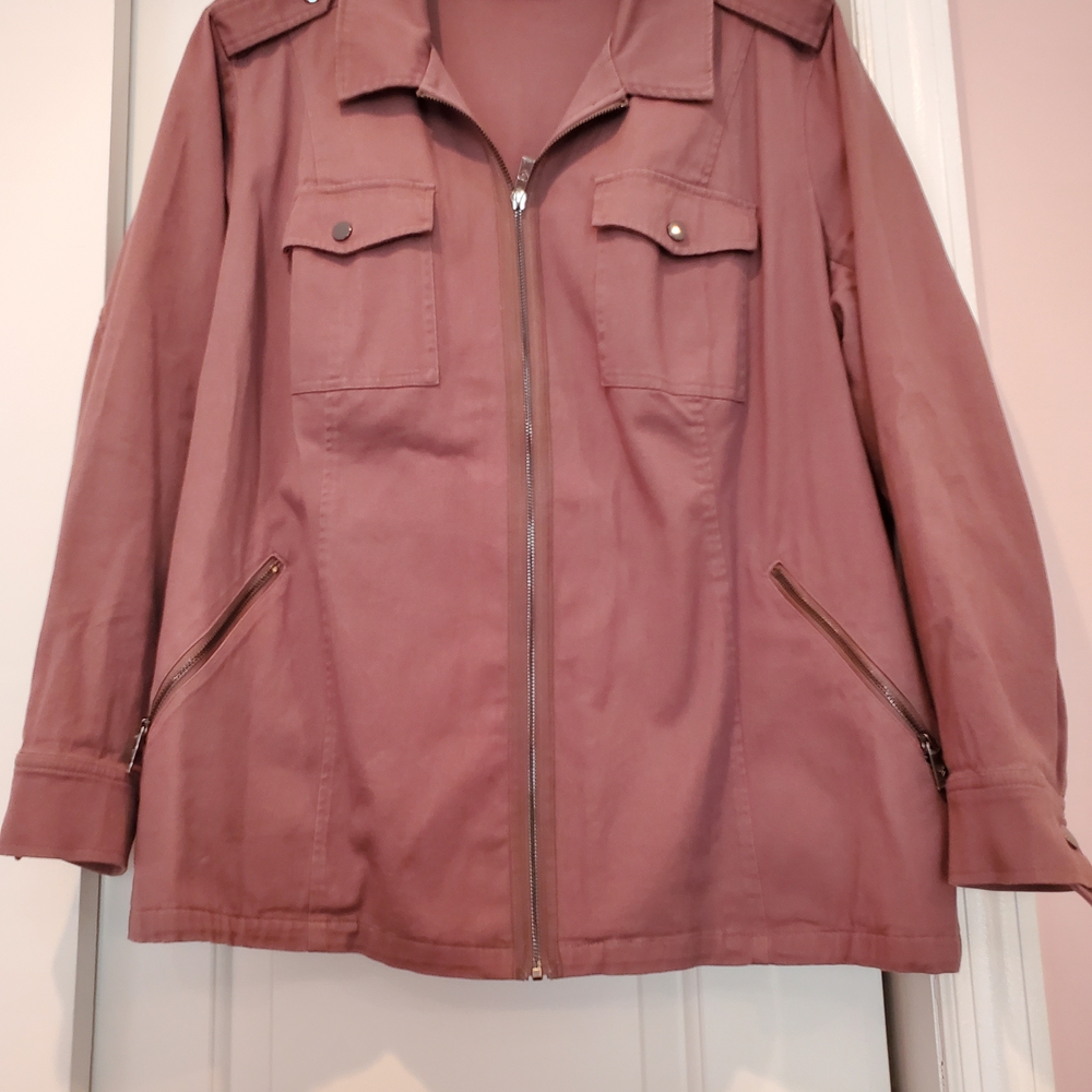 Women's Mauve (Mink By KIM GRAVEL) Jacket